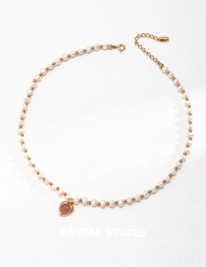 Demure Charm Pearl necklace