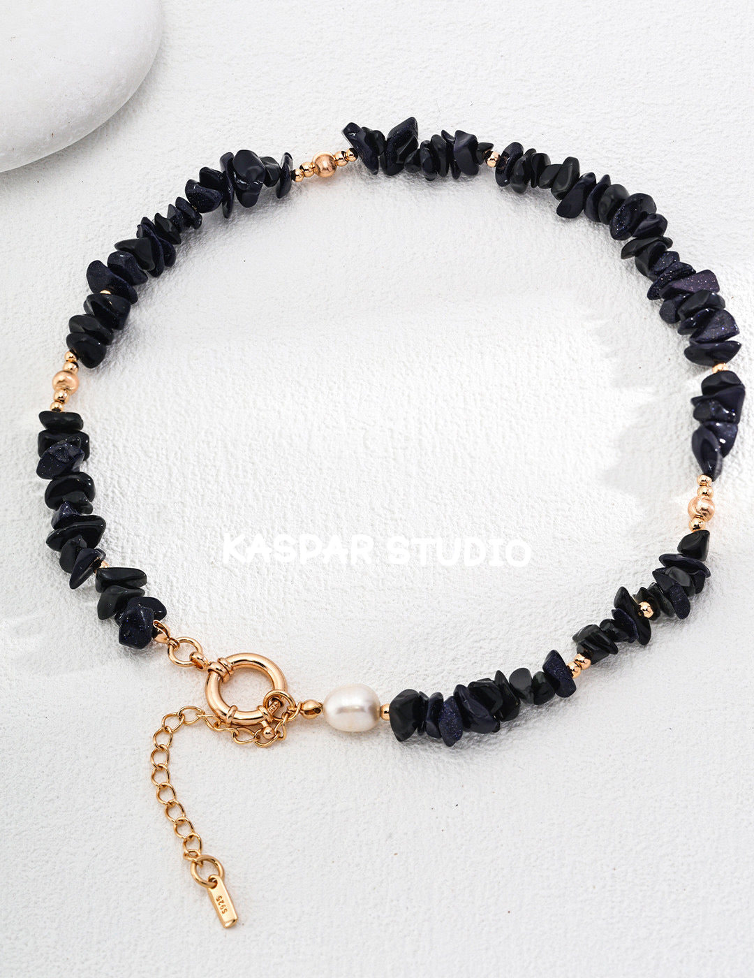 Irregular Black Necklace