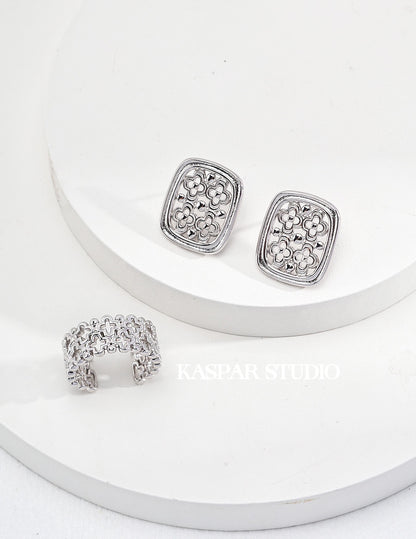 925 Silver Maximalist Earring