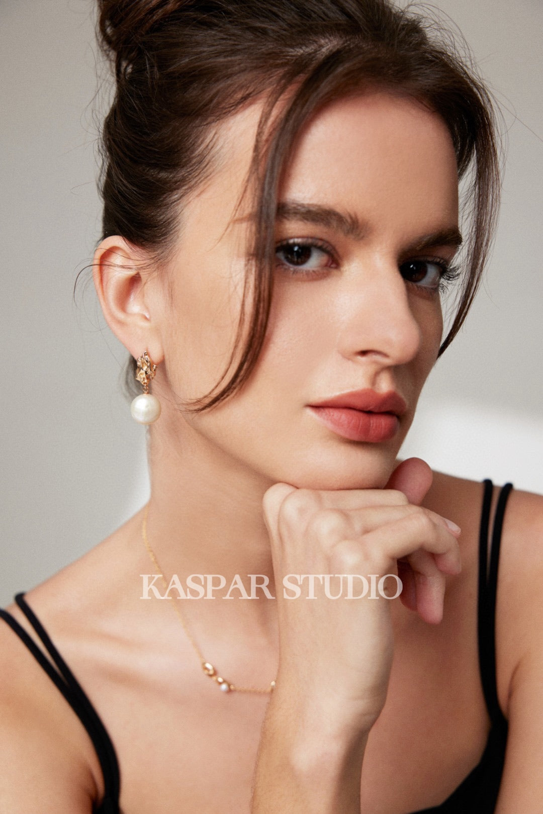 Silver  Pearl Drop Earring